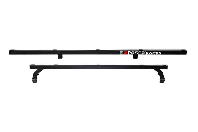Black Exposed Rack 8-00-9704-BK roof rack kit with hooks and Proof Racks branding