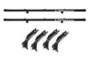 Exposed Rack 8-00-9705-BK Roof Rack Kit, sturdy black design, easy installation, enhances storage for RV, Automotive, Powersports, off-road, marine, exterior, truck accessories, interior, truck bed, RV parts, best for outdoor adventure, Cargo Management, AVADA - Best Sellers, Must Haves