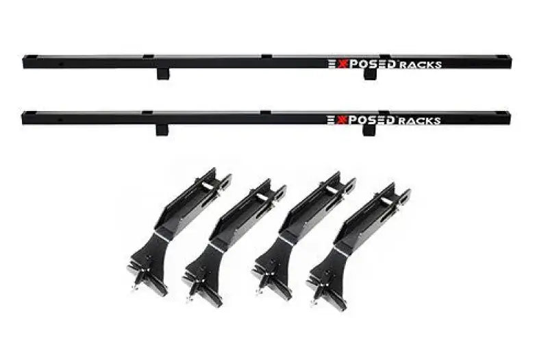 Exposed Rack 8-00-9705-BK Roof Rack Kit, sturdy black design, easy installation, enhances storage for RV, Automotive, Powersports, off-road, marine, exterior, truck accessories, interior, truck bed, RV parts, best for outdoor adventure, Cargo Management, AVADA - Best Sellers, Must Haves