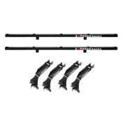 Exposed Rack 8-00-9705-BK Roof Rack Kit, sturdy black design, easy installation, enhances storage for RV, Automotive, Powersports, off-road, marine, exterior, truck accessories, interior, truck bed, RV parts, best for outdoor adventure, Cargo Management, AVADA - Best Sellers, Must Haves