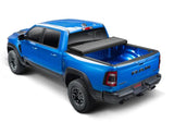 Blue Ram pickup with tonneau cover, perfect fit for Solid Fold ALX bed cover