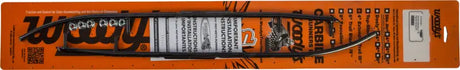 Dark round bar runners for Carbide Yamaha EYV3-6300 on orange backing packaging