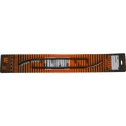 Black windshield wiper blades for EYV3-6350 Carbide Yamaha with round bar runners
