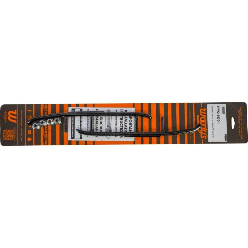 Snowmobile ski wear bars with mounting hardware for EYV3-8500 Carbide Runners Yamaha