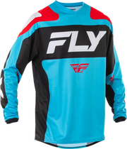 F 16 Jersey Cyan/Black/White 2x