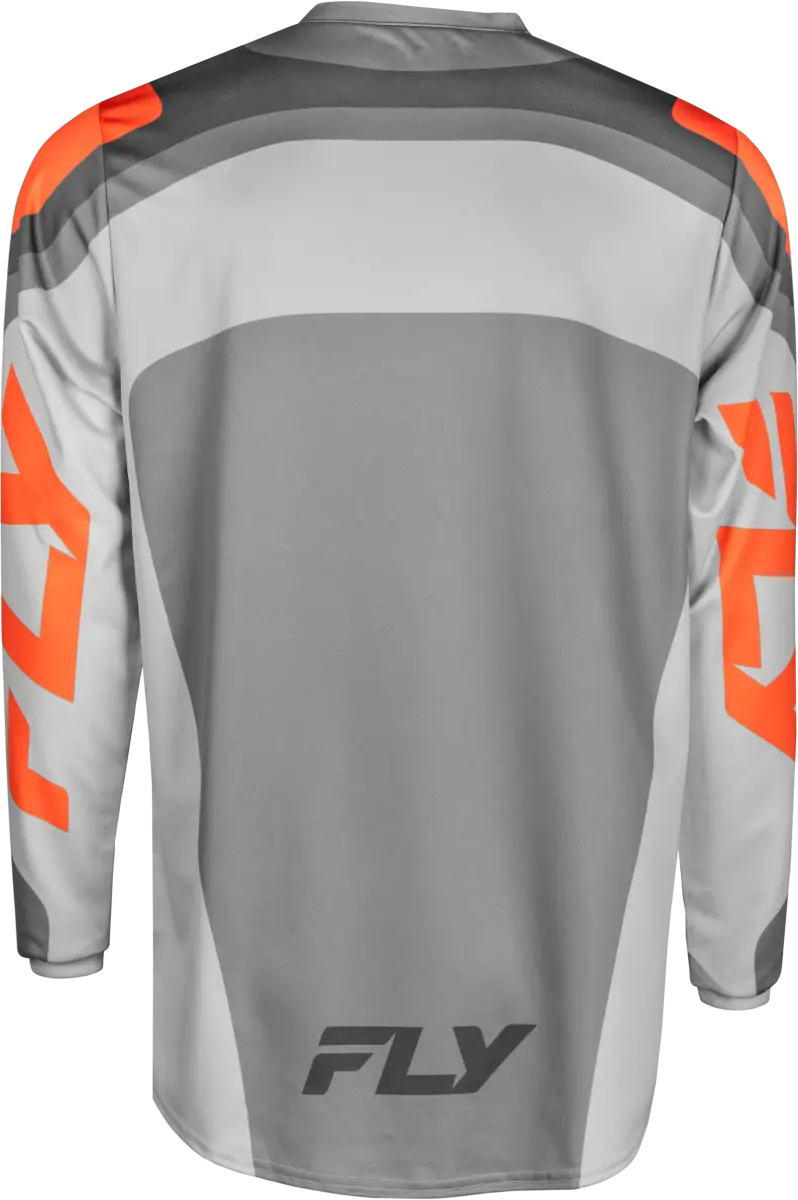 F 16 Jersey Grey/Orange Lg