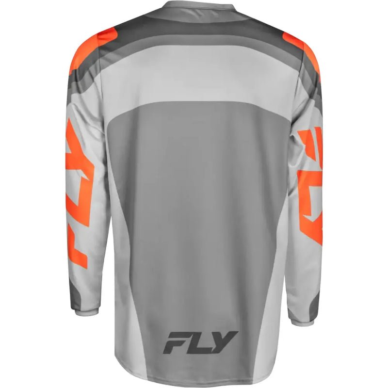 F 16 Jersey Grey/Orange Lg