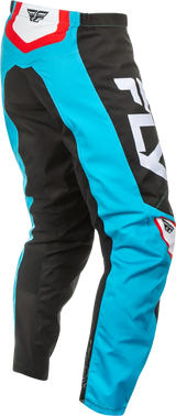 F 16 Pants Cyan/Black/White Sz 28