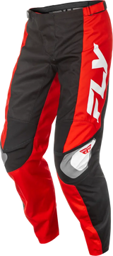 F 16 Pants Ca/Ny Black/Red/White Sz 44 - FLY RACING