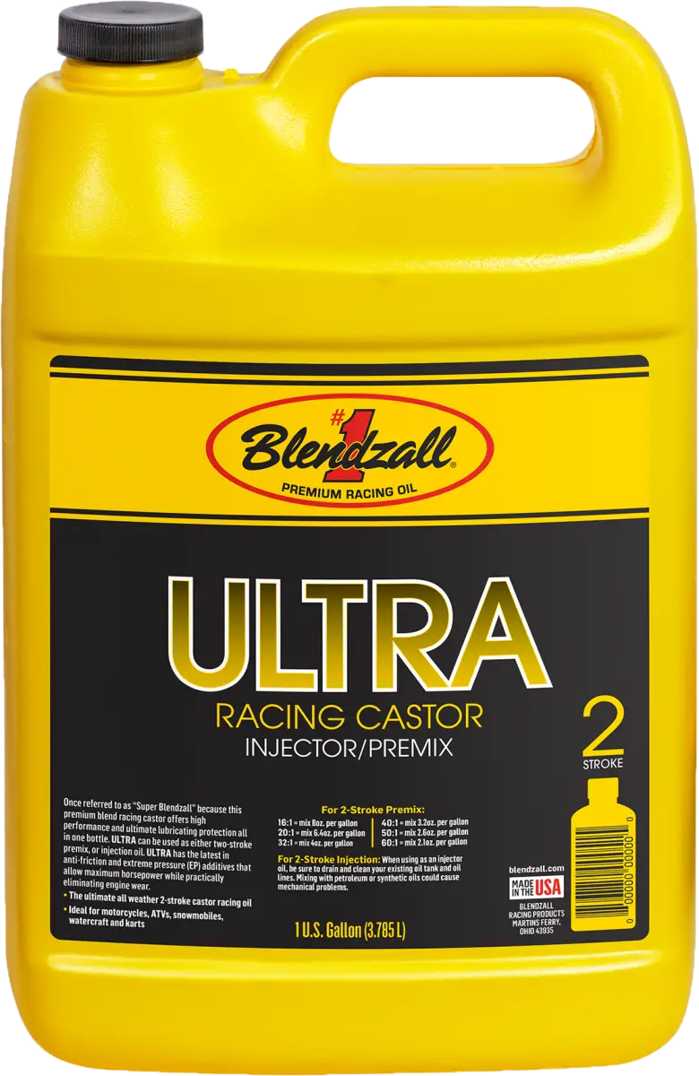F-455G Blendzall Ultra 2-Cycle Racing Castor 1Gal 
