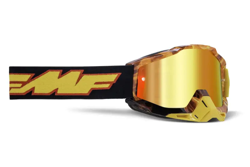 F-50037-00005 FMF VISION Powerbomb Goggle Spark Mirror Red Lens