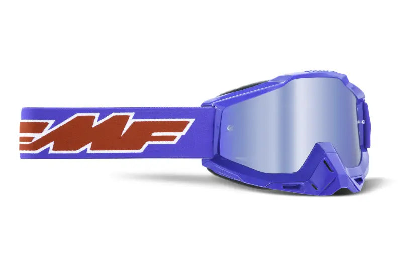F-50048-00002 FMF VISION Powerbomb Youth Goggle Rocket Blue Mirror Blue Lens