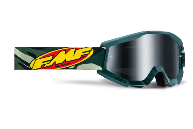 F-50051-00001 FMF VISION Powercore Goggle Assault Camo Mirror Silver Lens