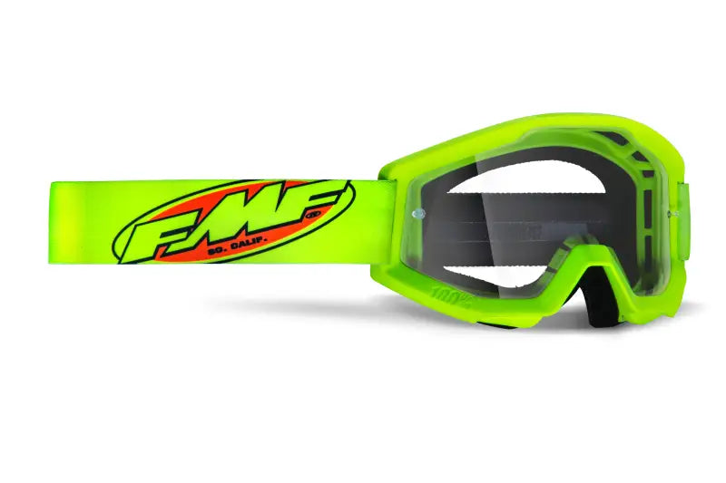 F-50054-00003 FMF VISION Powercore Youth Goggle Core Yellow Clear Lens
