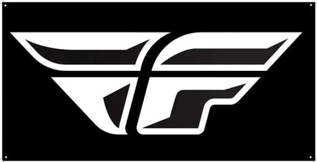 FLY RACING NEW F-WING BLACK 3X6
