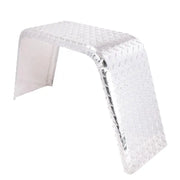 F0013 Husky Towing Alum Dia Plate Single Jeep Style - Trailer Fender