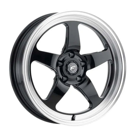Forgestar F00170022P45 Forgestar F001 17X10 D5 Beadlock 5X120 ET45 BS7.3 Gloss Black w/ Machine Lip 78.1