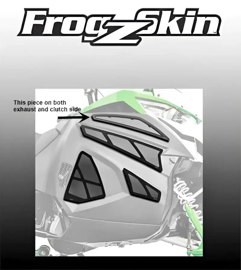 FROGZ SKIN F0333 Upper Side Vent Kit 2/Pc Clutch/Exhaust