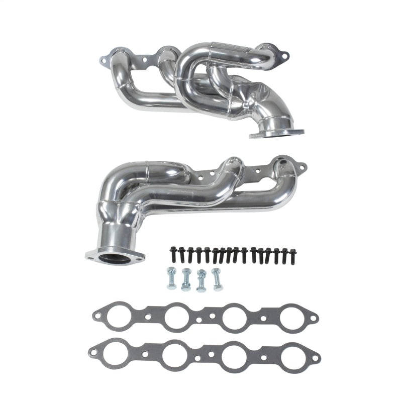 BBK 40200 BBK 10-15 Camaro LS3 L99 Shorty Tuned Length Exhaust Headers - 1-3/4 Silver Ceramic