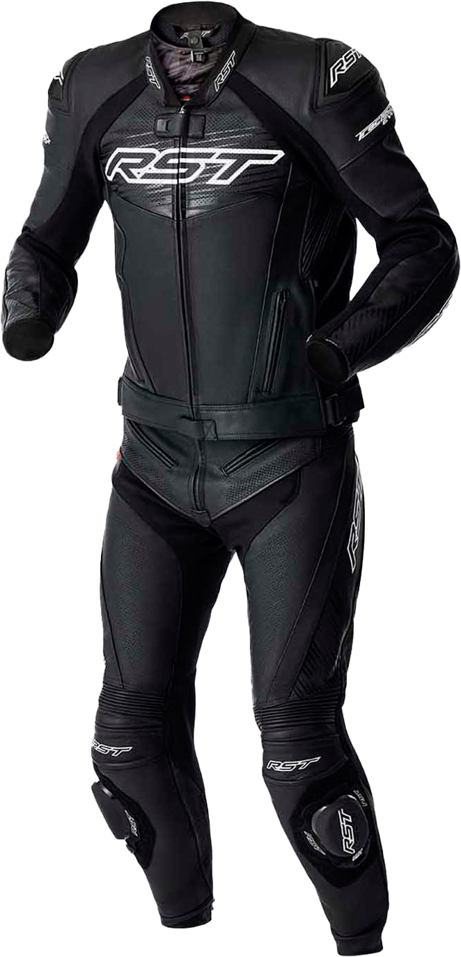 Tractech Evo D3o Jacket Blk/Whi Leather 3x