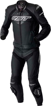 Tractech Evo D3o Jacket Blk/Whi Leather Lg