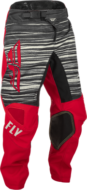 Fly Racing Fly Racing 375-53724 Youth Kinetic Wave Pants Red/Grey Sz 24
