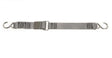 Gray tie-down strap with metal hooks for F12070 Immi Stainless Steel Gunwale hookup