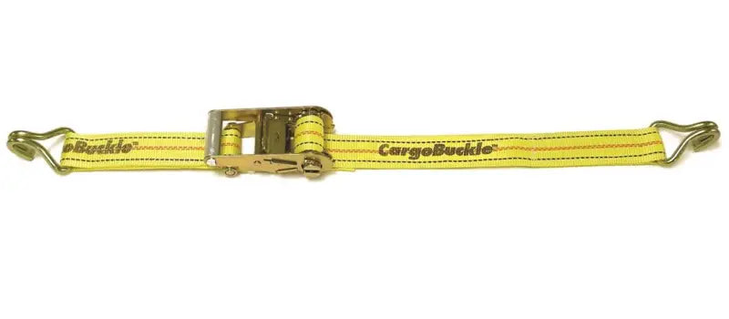 F14069 Immi Ratchet Strap With Double J-Hooks - Tie Down