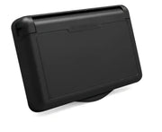 Black outdoor receptacle cover for Furrion F15RCS-BS-AM receptacle protection
