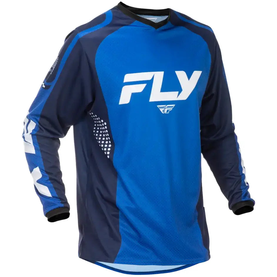 F 16 Jersey Blue/Dark Blue/White 5x - FLY RACING
