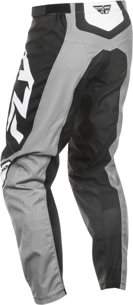 F 16 Pants Ca/Ny Grey/Black/White Sz 34 - FLY RACING