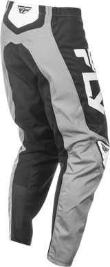 F 16 Pants Ca/Ny Grey/Black/White Sz 34 - FLY RACING