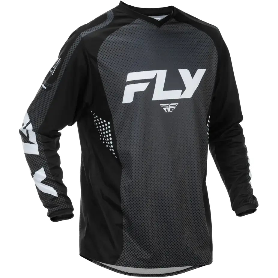 F 16 Jersey Black/White 2x - FLY RACING