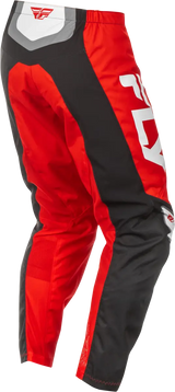 F 16 Pants Ca/Ny Black/Red/White Sz 36 - FLY RACING