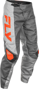 F 16 Pants Ca/Ny Grey/Orange Sz 30 - FLY RACING