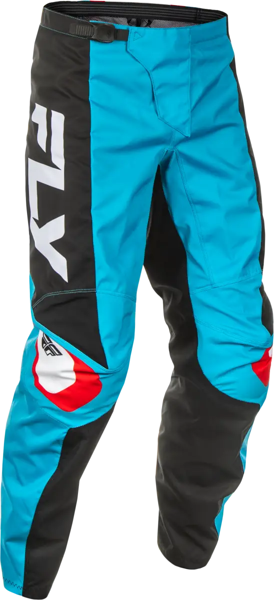 F 16 Pants Ca/Ny Cyan/Black/White Sz 36 - FLY RACING