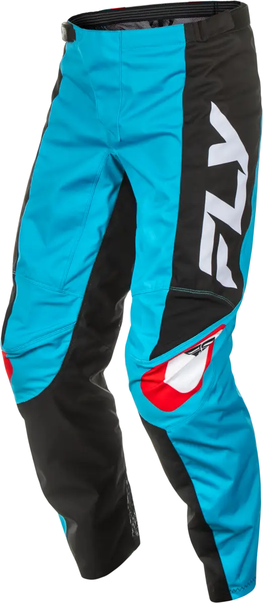 F 16 Pants Ca/Ny Cyan/Black/White Sz 36 - FLY RACING
