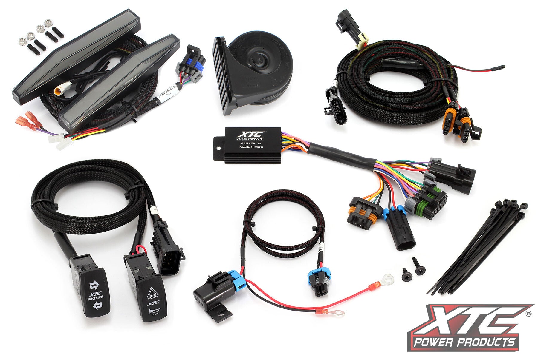 XTC Power Products Auto Turn Signal KIT W Illumination ATS-POL-XP14-DRL - Front Drl Lights