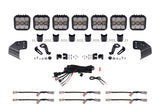 Diode Dynamics Bronco SS5 Sport CrossLink Windshield - White Combo Lightbar Kit - DD7232