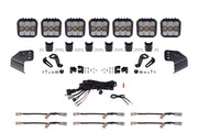 Diode Dynamics Bronco SS5 Sport CrossLink Windshield - White Combo Lightbar Kit - DD7232