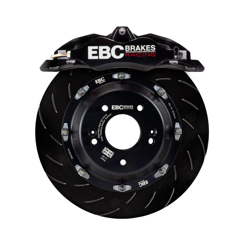 EBC BBK031BLK-1 BBK031BLK-1 EBC Racing 12-21 Subaru BRZ/Toyota GT86 Black Apollo-4 Calipers 330mm Rotors Front Big Brake Kit