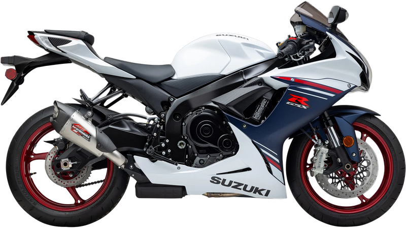 Yoshimura AT2 Slip-On Exhaust 11750BP521 - Street SO SS SS CF
