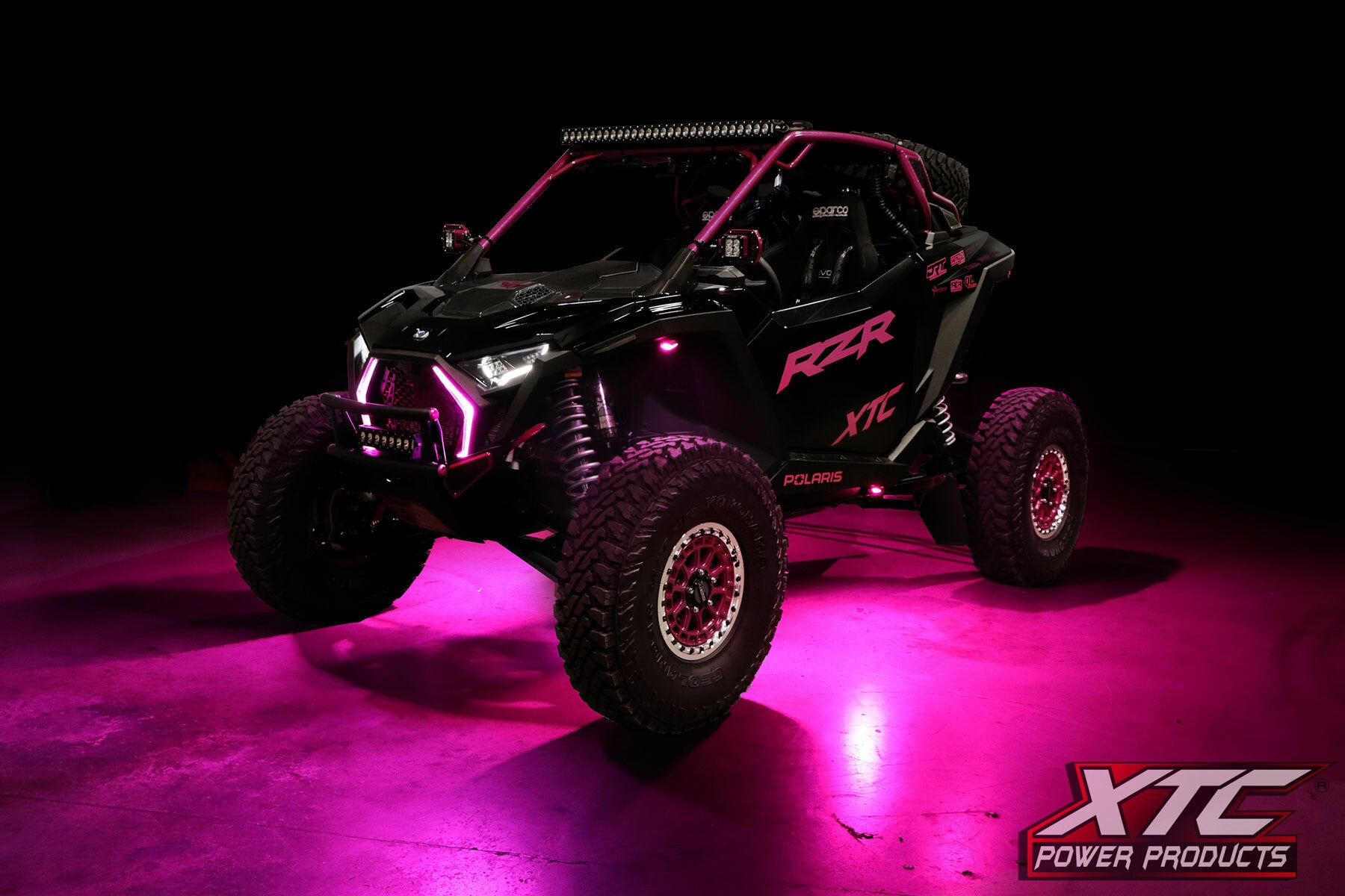 XTC Power Products XTC X-Lites Rock Light Kit Illumination Xlite-8Pods-RGBW - X-Lites Rgb Lights