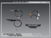 Yoshimura Fender Eliminator V2 Body 075BG-STD-H-K - FE Stnd Led Turn Sig Kit