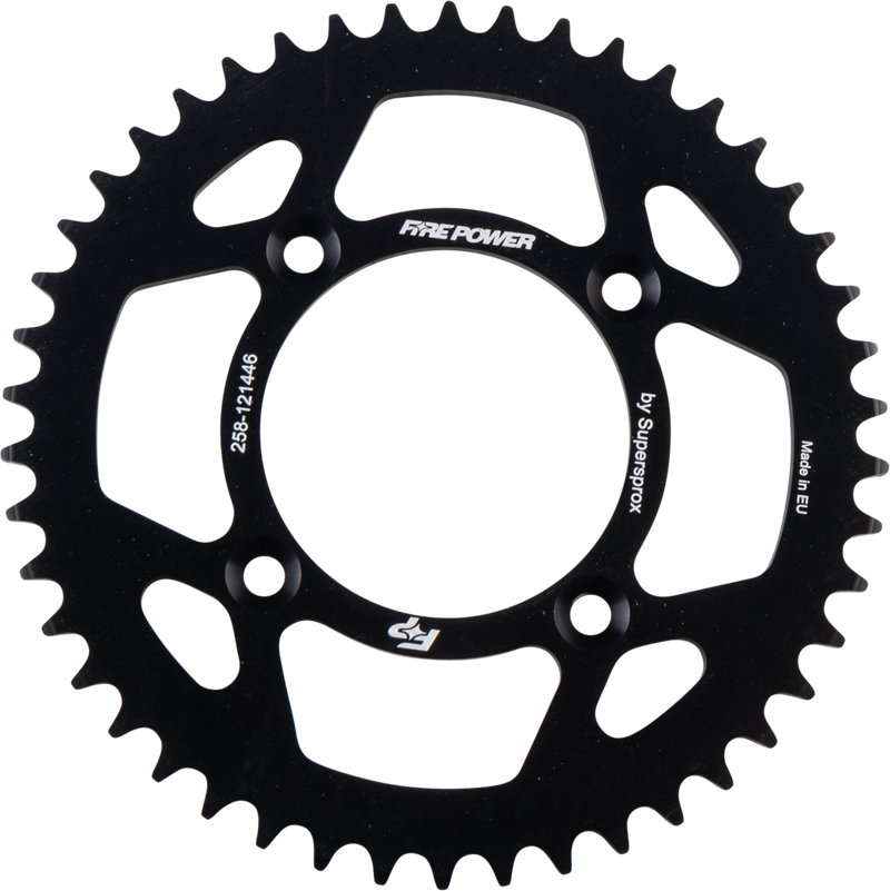 FPA-1214-46-BLK Fire Power Rear Sprocket Aluminum 46T Blk