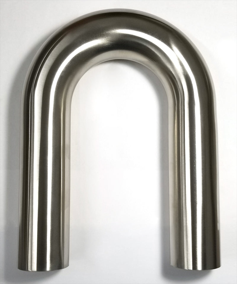Stainless Bros 601-04596-1150 Stainless Bros 1.75in Diameter 1.5D / 2.62.0in CLR 180 Degree Bend 6in Leg / 6in Leg Mandrel Bend