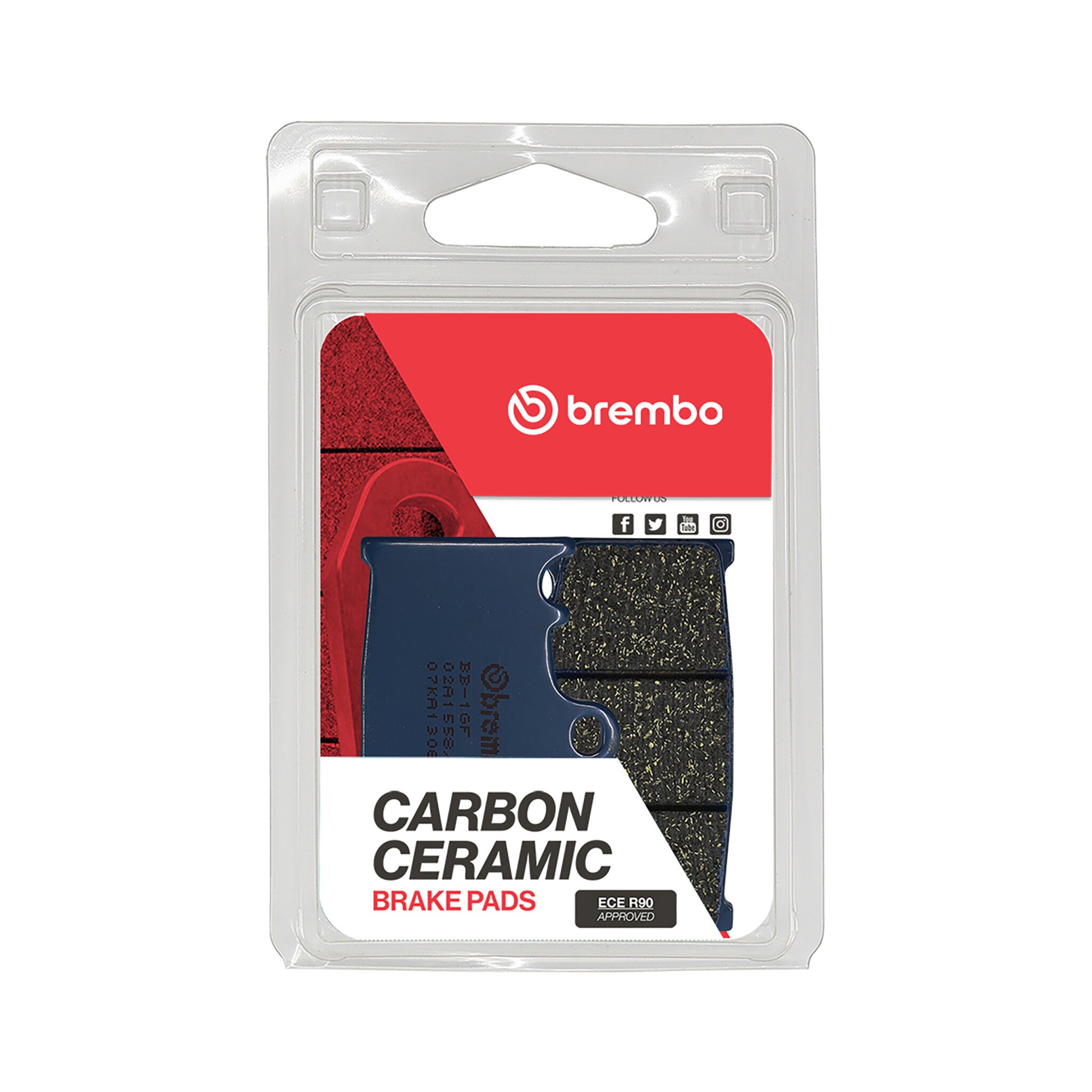 Brembo OEM Organic Brake Pads 07KA1306 - Prime