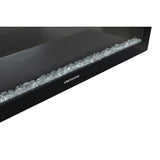 F36-18A Furrion Greystone 36' Black Steel Fireplace