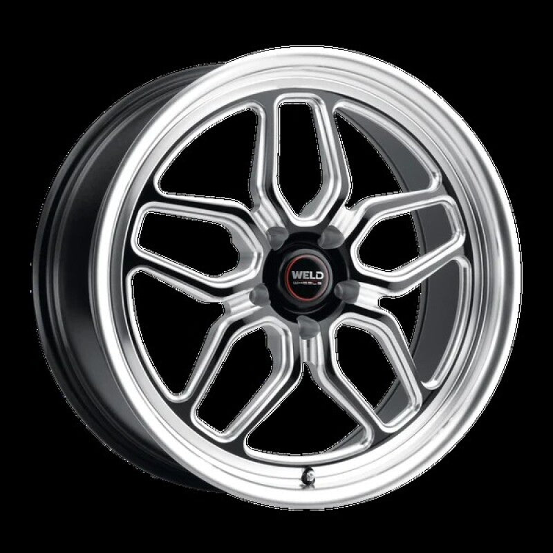 Weld S1528C022N23 Weld Racing 18x5 Laguna Bead Lock 5x120 ET23 BS2.1 Gloss BLK MIL DIA 78.1 - S1528C022N23