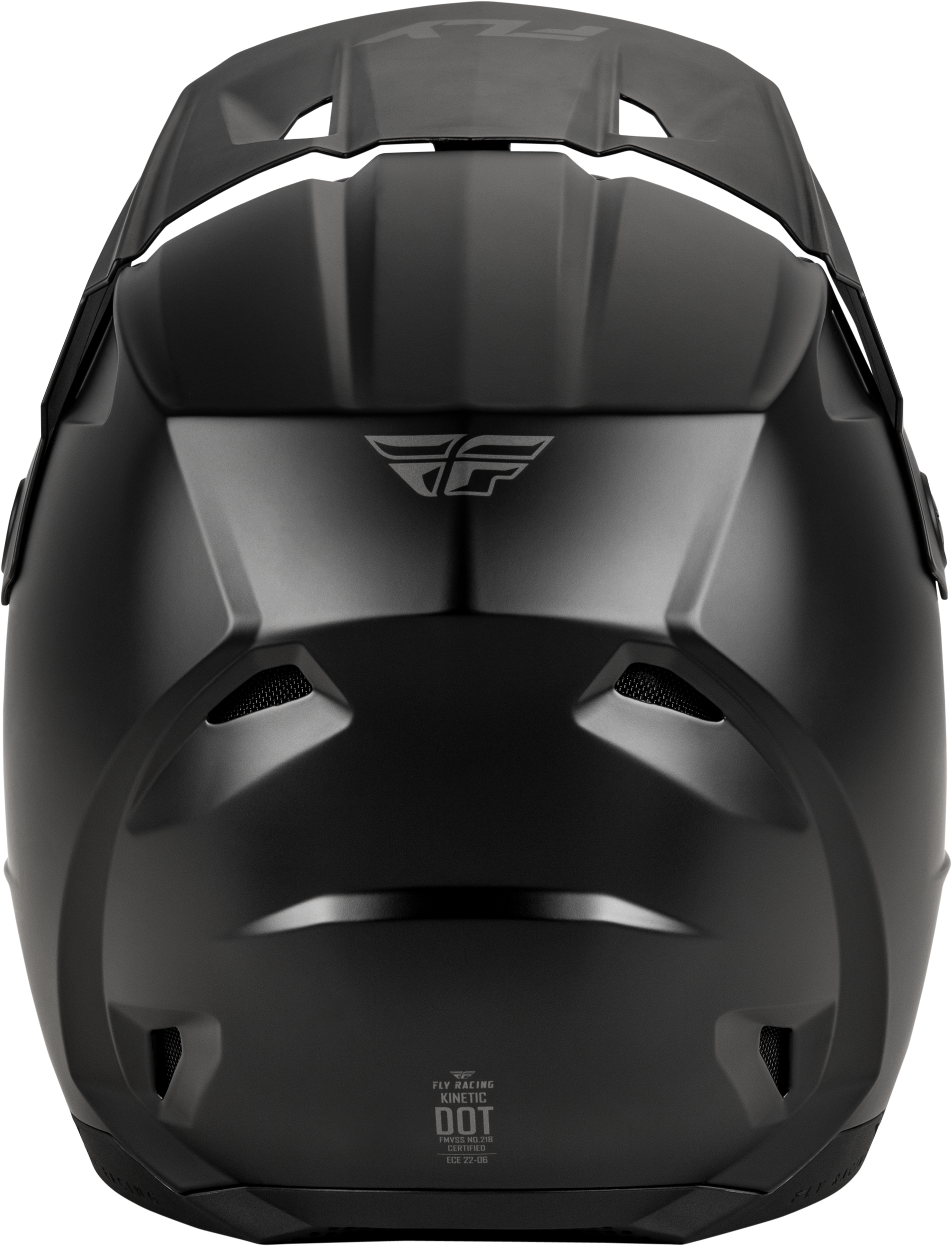 Kinetic Solid Helmet Matte Black Lg
